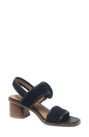 Gentle Souls Mystic Slingback Sandal in Black Suede at Nordstrom, Size 8.5