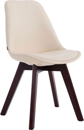 Clp Silla De Comedor Manado Crema Nogal