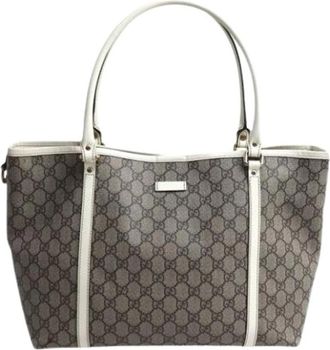 Gucci Pre-owned Vintage Tote Bag - Dames - Vintage Shopper - Beige - ONE Size - Vintage