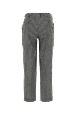 Pantaloni Torino Cdvseaz00stdlb09 0990 Nero Exterior: Linen Cotton Pantaloni Trousers