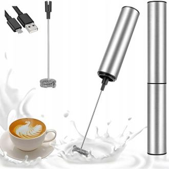 OEM Espumador De Caf&eacute; Con Leche Y Batidores De Acero Inoxidable Con Potente Motor