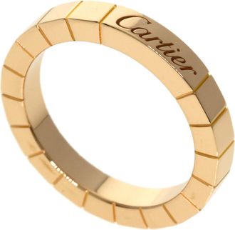 Cartier Lanieres Pink Gold (18K) Band Ring (Pre-Owned)