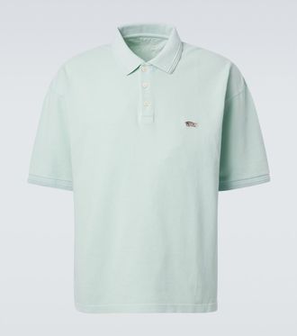 Visvim Mondo Weller cotton piqu&eacute; polo shirt