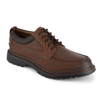 Dockers Overton Mens Leather Oxford Shoes Rugged Casual Shoes for Men with Stain Defender - Wide Widths Available