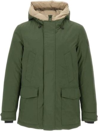 Save The Duck Parka P32292M Coto 21.21652 - Heren - Winterjassen - Groen - S - Katoen - Jassen
