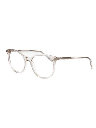 Saint Laurent SL891 Clear Acetate Eyeglasses - Beige