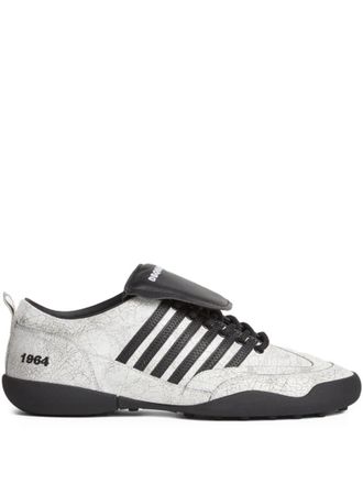 Dsquared2 White Textured Sneakers