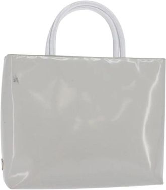 Prada Pre-owned Coated Canvas Tote Bag - Dames - Vintage Shopper - Grijs - ONE Size - Vintage