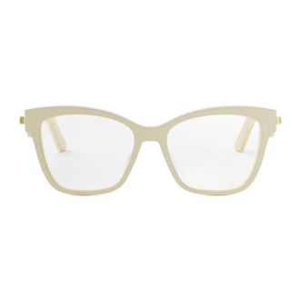 Dior Square Full Rim Eyeglasses - White