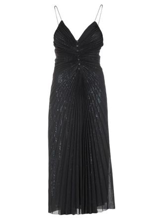 Marco De Vincenzo Marco cenzo De Slit Front Button Down Pleated Dress Size S