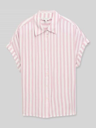 Tom Tailor Regular Fit Bluse aus reiner Viskose in Hellrosa, Gr&ouml;&szlig;e 34
