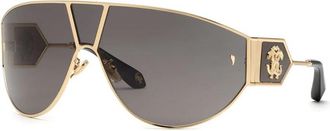 Roberto Cavalli SRC093 0300 Shiny Total Rose Gold/Smoke