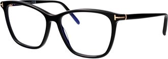 Tom Ford FT5989-B Black Acetate Eyeglasses - Black