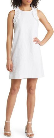 Lilly Pulitzer Kailee Floral Jacquard Shift Dress in Resort White at Nordstrom Rack, Size X-Small