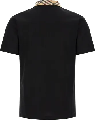Burberry Evan Polo Shirt - Black