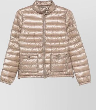 Herno short nylon jacket down filling