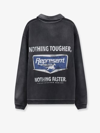 Represent Mens Sweatshirt Cotton Grey Sweatshirts Sweater