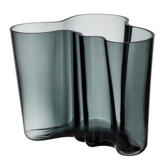 iittala Iittala - Aalto Vase Savoy 160 mm, dunkelgrau