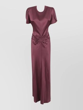 Victoria Beckham gathered waist maxi dress