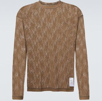 SATISFY SpaceLace lace T-shirt