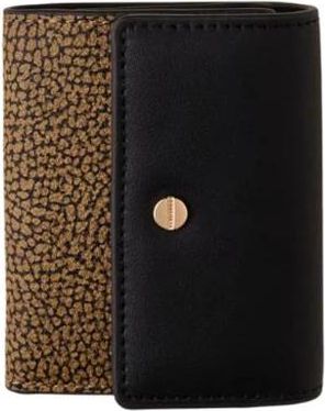 Borbonese Mini Portemonnee - Dames - Portefeuilles - Veelkleurig - ONE Size - Leer - Accessoires