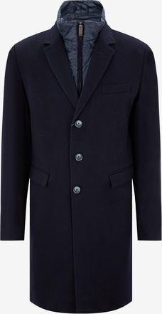 Herno Kaschmirmantel mit Daunen-Latz