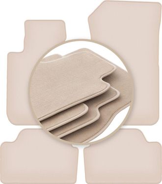 OEM Alfombrillas Beige Premium Para Bmw 1 F21 Hatchback 2011-2019