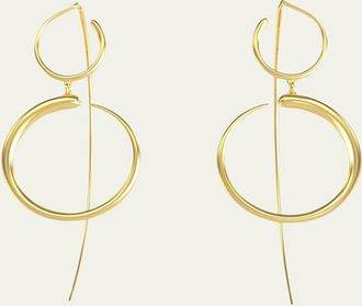 Khiry Nandi Drop 2-Teired Earrings