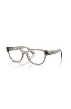 A|X Armani Exchange 53mm Cat Eye optical glasses in Grey at Nordstrom