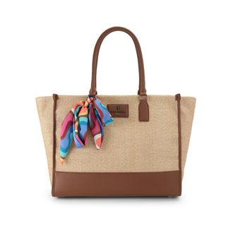 Kurt Geiger Womens Chiswick Lg Shopper Bag - Multicolour Fabric - One Size