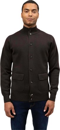 FILIPPO DE LAURENTIIS Refined Cardigan With High Collar