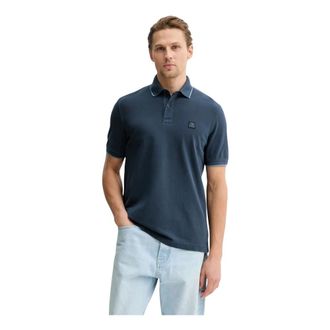 Marc O'Polo Hombre, Camisetas, Azul, Talla: M