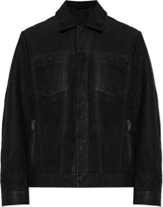 AllSaints Padro Jacket - - Jackets - Uomo - Nero - XL