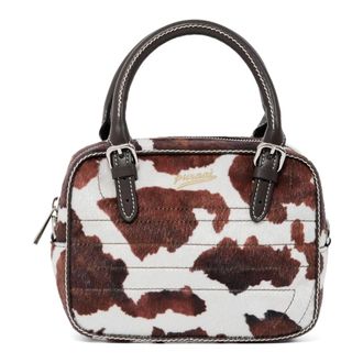 Puraai Handbags, female, Brown, ONE SIZE, Iconic Mini Cow Leather Bags