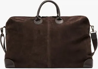 My Style Bags Harvard Duffel Bag Deluxe in Dark Brown at Nordstrom, Size Large