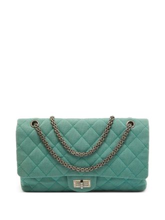 Chanel Borsa a spalla 2.55 Reissue - Verde