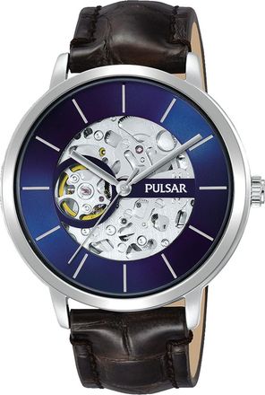 Pulsar P8A007X1 Mens Watch - Silver - One Size