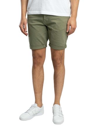 Replay RBJ 981 Denim Tapered Shorts, Groen