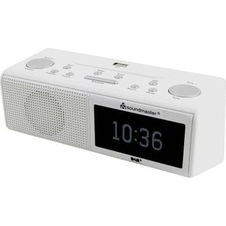 Soundmaster UR8350WE Radiosveglia DAB+, FM AUX, USB Bianco
