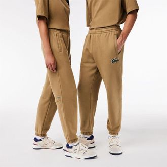 Lacoste Mens Cotton Fleece Sweatpants in Brown - Size 2XS