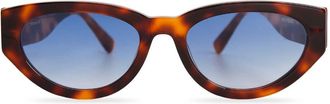 Messy Weekend AUDREY Tortoise Blue Womens Sunglasses Tortoiseshell Size 54