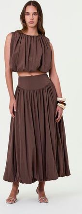 Nicholas Nadira Top in Chocolate at Nordstrom, Size 10