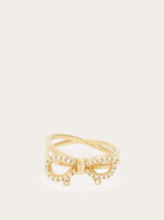 Ferragamo Women Vara bow ring (50mm) Gold