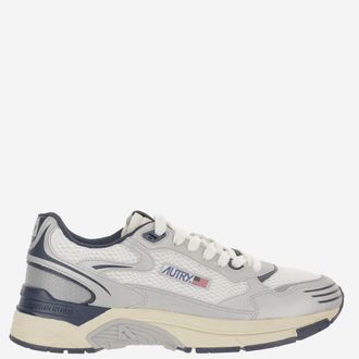 Autry Silver Blue Hyperway Sneakers