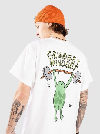A.Lab Grindset Mindset T-Shirt weiss