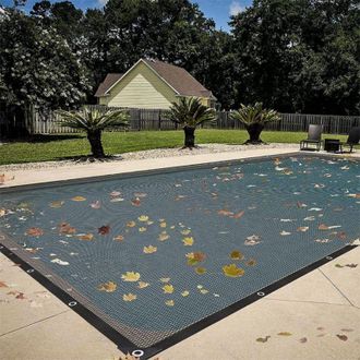 OEM Red De Seguridad Para Piscinas De 5x10 M, Cubierta Protectora Para Piscinas Enterradas Y Elevadas, Malla Fina, Resistente A La Intemperie Y A Los Rayo