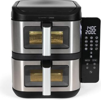 Livoo Freidora Sin Aceite De Doble Cesta 11l - Livoo X Marmiton - Doc344co - Livoo