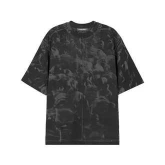 A-Cold-Wall* T-Shirts, male, Gray, Size: L Bustle T-Shirt