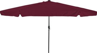 vidaXL Parasol De Jard&iacute;n Rojo, Negro 395 X 395 X 245 Cm Vidaxl