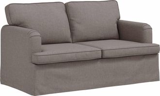 vidaXL Vidaxl Sof&aacute; Moderno - Sof&aacute; Taup&eacute; 144 X 80 X 85 Cm Tela